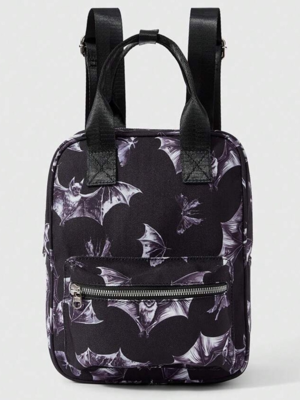 Black Bat Mini Backpack